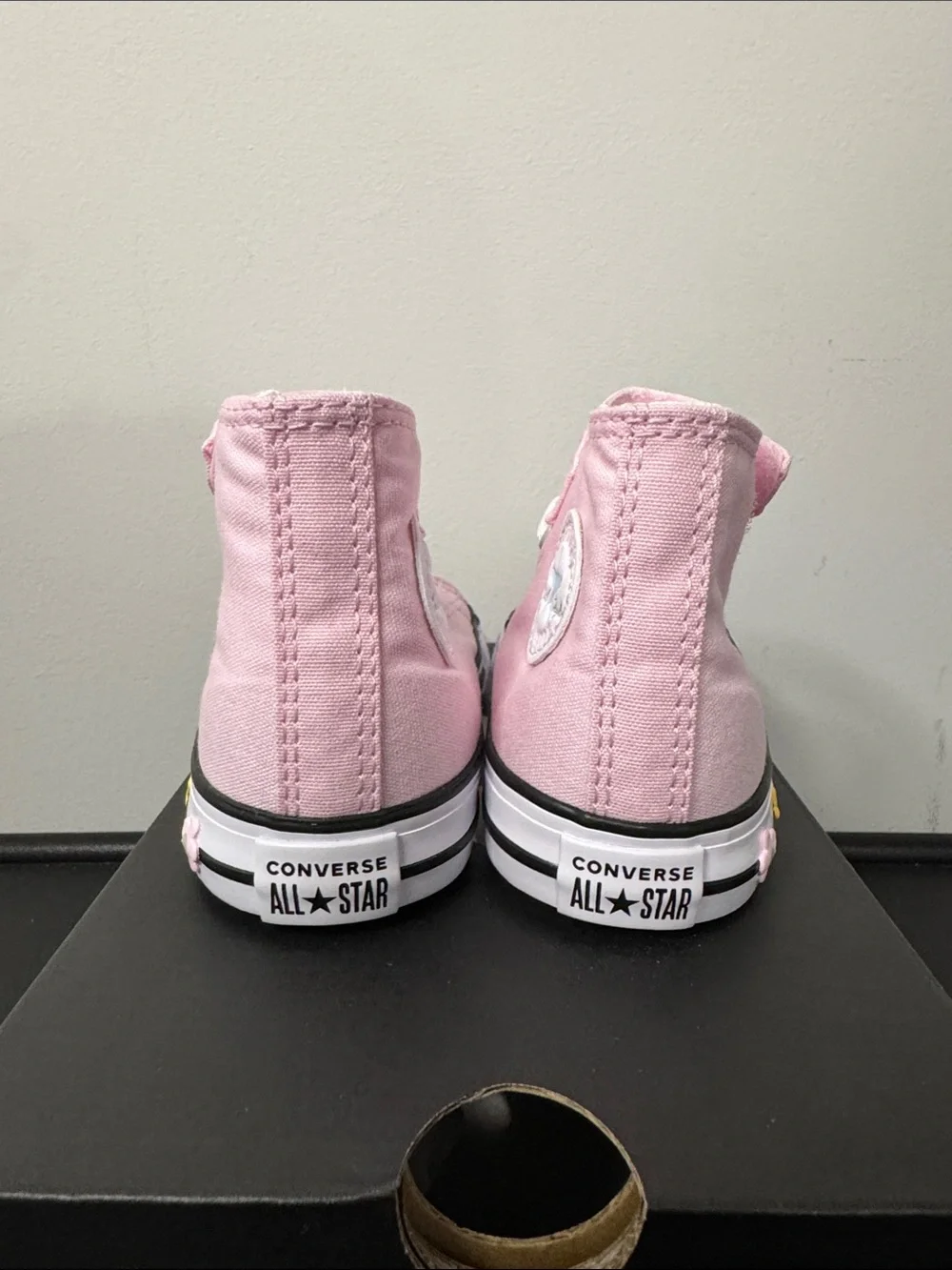 Converse Toddler Girls Pink High-Top Bloom Floral Sneakers Size 8 New NIB